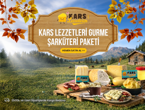 KARS LEZZETLERİ GURME PEYNİR & ŞARKÜTERİ PAKETİ (5,5 KG)